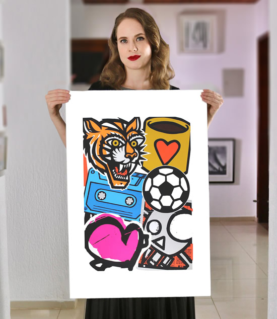 Edição de Serigrafia Coletivo SHN