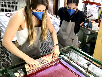Serigrafia em Papel